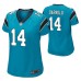 Women Carolina Panthers Sam Darnold #14 Blue Game Jersey