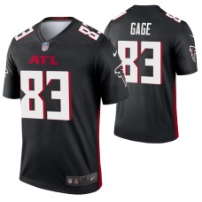 Men Russell Gage #83 Atlanta Falcons Black Legend Jersey