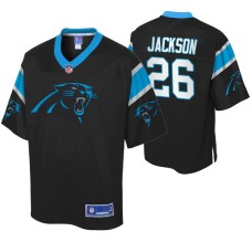 Men Carolina Panthers Donte Jackson Icon Black Jersey