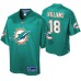 Men Miami Dolphins Preston Williams Team Icon Aqua Jersey