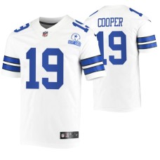 Men Dallas Cowboys Amari Cooper 60th Anniversary White Limited Jersey