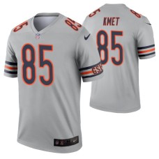 Chicago Bears Cole Kmet Inverted Legend #85 Silver Jersey