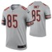 Chicago Bears Cole Kmet Inverted Legend #85 Silver Jersey