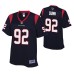 Houston Texans Brandon Dunn 2019 Navy Pro Line Player Jersey