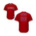 Men's Los Angeles Angels of Anaheim #20 Jonathan Lucroy Replica Red Alternate Cool Base Baseball Jersey