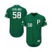 Men's Pittsburgh Pirates #58 Jacob Stallings Green Celtic Flexbase Authentic Collection Baseball Player Stitched Jersey