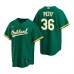 Men's Nike Oakland Athletics #36 Yusmeiro Petit Green Alternate Stitched Baseball Jersey