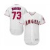 Men's Los Angeles Angels of Anaheim #73 Luis Madero White Home Flex Base Authentic Collection Baseball Player Stitched Jersey