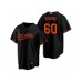 Men's Baltimore Orioles #60 Mychal Givens Nike Black Replica Alternate Stitched Jersey