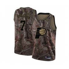 Men's Indiana Pacers #7 Malcolm Brogdon Swingman Camo Realtree Collection Basketball Jersey