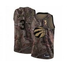 Men's Toronto Raptors #3 OG Anunoby Swingman Camo Realtree Collection 2019 Basketball Finals Champions Jersey