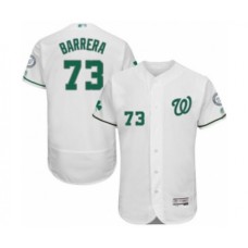 Men's Washington Nationals #73 Tres Barrera White Celtic Flexbase Authentic Collection Baseball Player Stitched Jersey