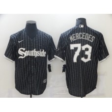 Men's Chicago White Sox #73 Yermin Mercedes Nike Black City Player Mlb Stitched Jersey