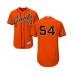 Men's San Francisco Giants #54 Reyes Moronta Orange Alternate Flex Base Authentic Collection Baseball Player Stitched Jersey