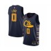 Men's Cleveland Cavaliers #0 Kevin Love Swingman Navy Basketball Stitched Jersey - 2019 20 City Edition