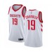 Men's Houston Rockets #19 Tyson Chandler Authentic White Basketball Jersey - Association Edition