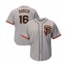 Men's San Francisco Giants #16 Aramis Garcia Grey Alternate Flex Base Authentic Collection Baseball Player Stitched Jersey