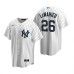 Men's Nike New York Yankees #27 Giancarlo Stanton Gray Road Stitched Baseball Jersey