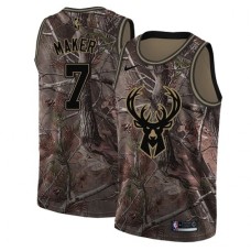 Men's Nike Milwaukee Bucks #7 Thon Maker Swingman Camo Realtree Collection NBA Jersey