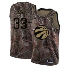 Men's Nike Toronto Raptors #33 Marc Gasol Camo NBA Swingman Realtree Collection Jersey