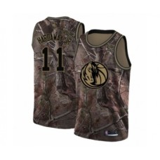 Men's Dallas Mavericks #11 Tim Hardaway Jr. Swingman Camo Realtree Collection Basketball Jersey