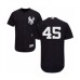 Men's New York Yankees #45 Luke Voit Navy Blue Alternate Flex Base Authentic Collection Baseball Player Stitched Jersey