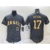 Men's Los Angeles Angels #17 Shohei Ohtani Number Grey 2022 All Star Stitched Flex Base Nike Jersey