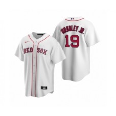 Men's Boston Red Sox #19 Jackie Bradley Jr. Nike White Replica Home Stitched Jersey