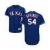 Men's Texas Rangers #54 Jeffrey Springs Royal Blue Alternate Flex Base Authentic Collection Baseball Player Stitched Jersey