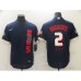 Men's Boston Red Sox #2 Xander Bogaerts Navy 2021 All-Star Game Replica Stitched Jersey