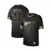 Men's Milwaukee Brewers #27 Zach Davies Authentic Black Gold Fashion Baseball Stitched Jersey