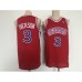 Men's Philadelphia 76ers #3 Dana Barros Red Throwback Basketbal Stitched Jersey