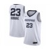 Men's Memphis Grizzlies #23 Marko Guduric Authentic White Finished Basketball Stitched Jersey - Association Edition