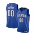 Men's Orlando Magic #00 Aaron Gordon Authentic Blue Finished Basketball Stitched Jersey - Statement Edition