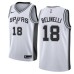 Men's Nike San Antonio Spurs #18 Marco Belinelli Swingman White NBA Jersey - Association Edition