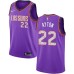 Men's Nike Phoenix Suns #22 Deandre Ayton Swingman Purple NBA Jersey - 2018 19 City Edition