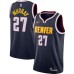 Men's Denver Nuggets #27 Jamal Murray Nike Navy 2020-21 Swingman Stitched Jersey