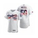 Men's Mookie Betts #50 Los Angeles Dodgers White 2020 Stars & Stripes 4th of July Stitched Jersey