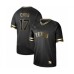 Men's Texas Rangers #17 Shin-Soo Choo Authentic Black Gold Fashion Baseball Stitched Jersey