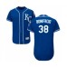 Men's Kansas City Royals #38 Jorge Bonifacio Royal Blue Alternate Flex Base Authentic Collection Baseball Player Stitched Jersey