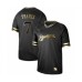 Men's Milwaukee Brewers #7 Eric Thames Authentic Black Gold Fashion Baseball Stitched Jersey