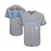 Men's Toronto Blue Jays #54 Sean Reid-Foley Authentic Gray 2016 Father's Day Fashion Flex Base Baseball Player Stitched Jersey