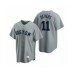 Men's Boston Red Sox #11 Rafael Devers Nike Gray Cooperstown Collection Road Stitched Jersey