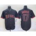 Men's Los Angeles Angels #17 Shohei Ohtani Lights Out Black Fashion Cool base Nike Stitched Jersey