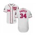 Men's Washington Nationals #34 Bryce Harper White Home Flex Base Authentic Collection 2019 World Series Champions Baseball Stitched Jersey