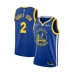 Men's Golden State Warriors #2 Willie Cauley-Stein Authentic Royal Finished Basketball Stitched Jersey - Icon Edition