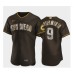 Men's San Diego Padres #9 Jake Cronenworth Diamond Edition Brown Stitched Jersey