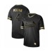 Men's St. Louis Cardinals #4 Yadier Molina Authentic Black Gold Fashion Baseball Stitched Jersey