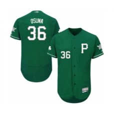 Men's Pittsburgh Pirates #36 Jose Osuna Green Celtic Flexbase Authentic Collection Baseball Player Stitched Jersey