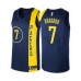 Men's Indiana Pacers #7 Malcolm Brogdon Authentic Navy Blue Basketball Jersey - City Edition